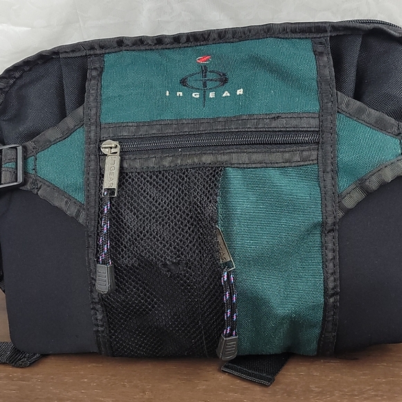 Mens Vintage INGEAR Fannyback Green - Picture 2 of 5